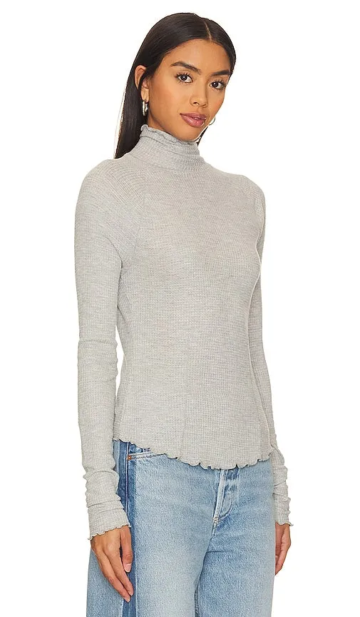 Free People x Intimately FP Make It Easy Thermal In Heather Grey in Grey