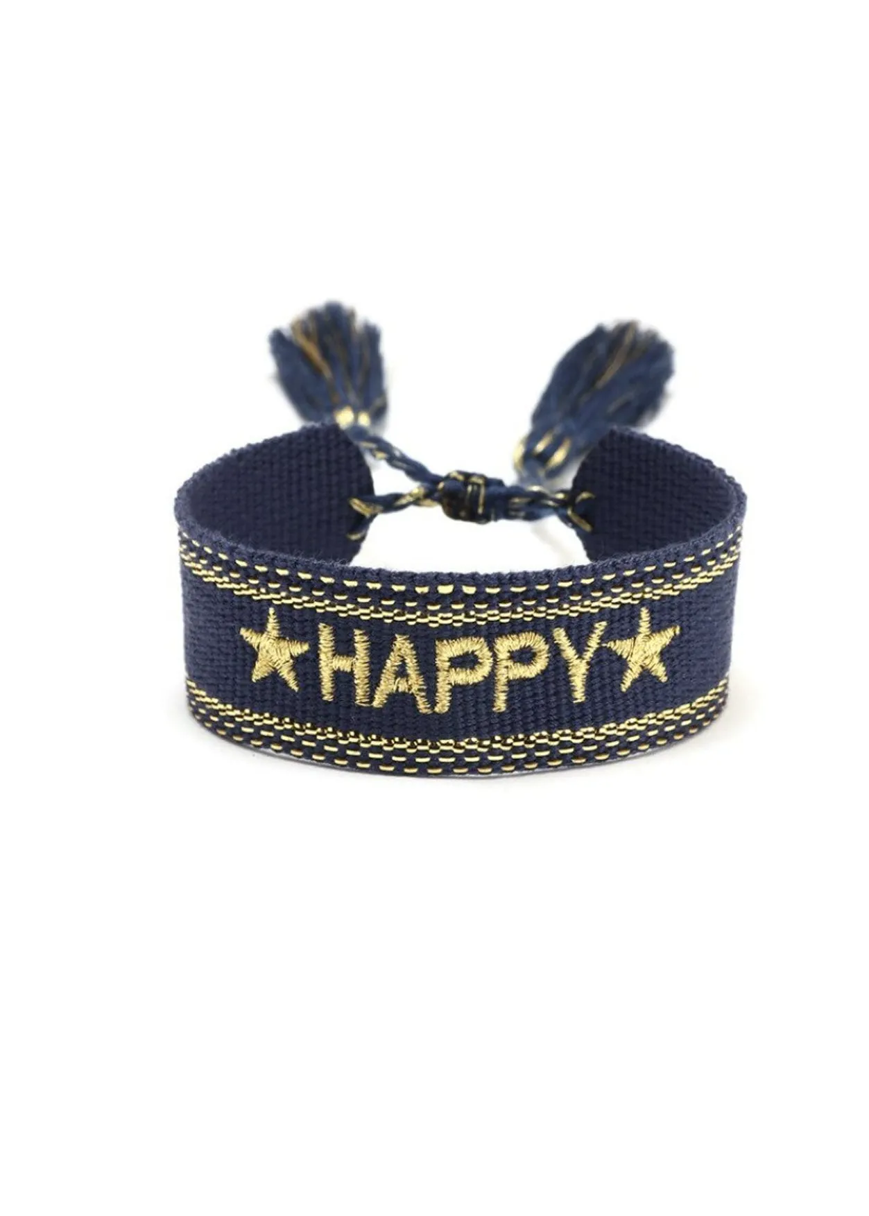 Girls "Happy " Wristband