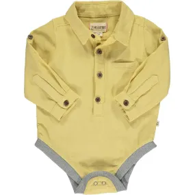 Gold Jasper Woven Bodysuit
