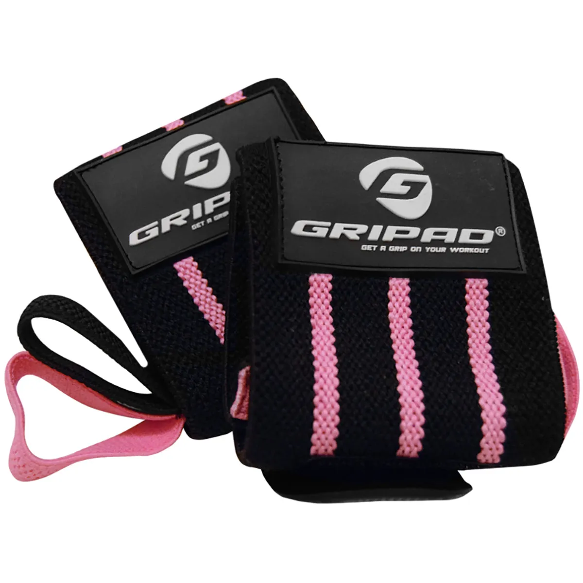 Gripad 12" x 3" Weight Lifting Support Wrist Wraps