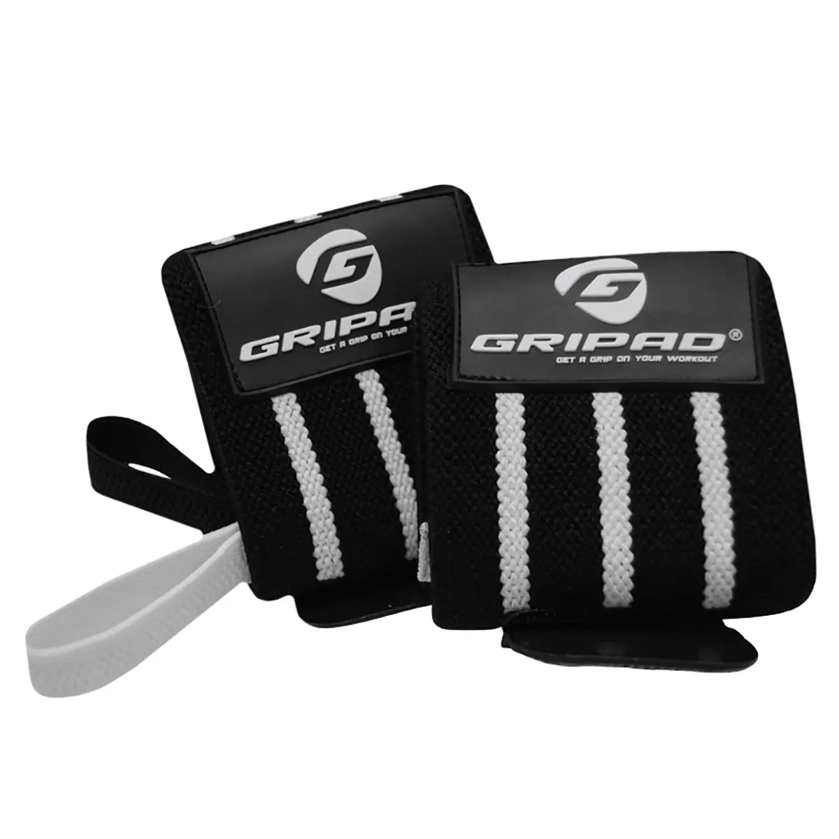 Gripad 12" x 3" Weight Lifting Support Wrist Wraps