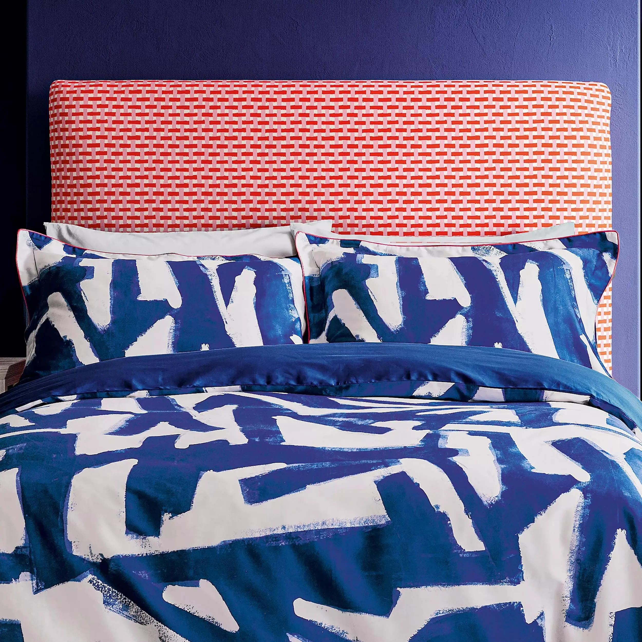 Harlequin x Sophie Robinson Thicket Cover Set Double size Lapis