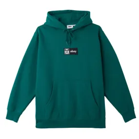 Icon embroidred hood