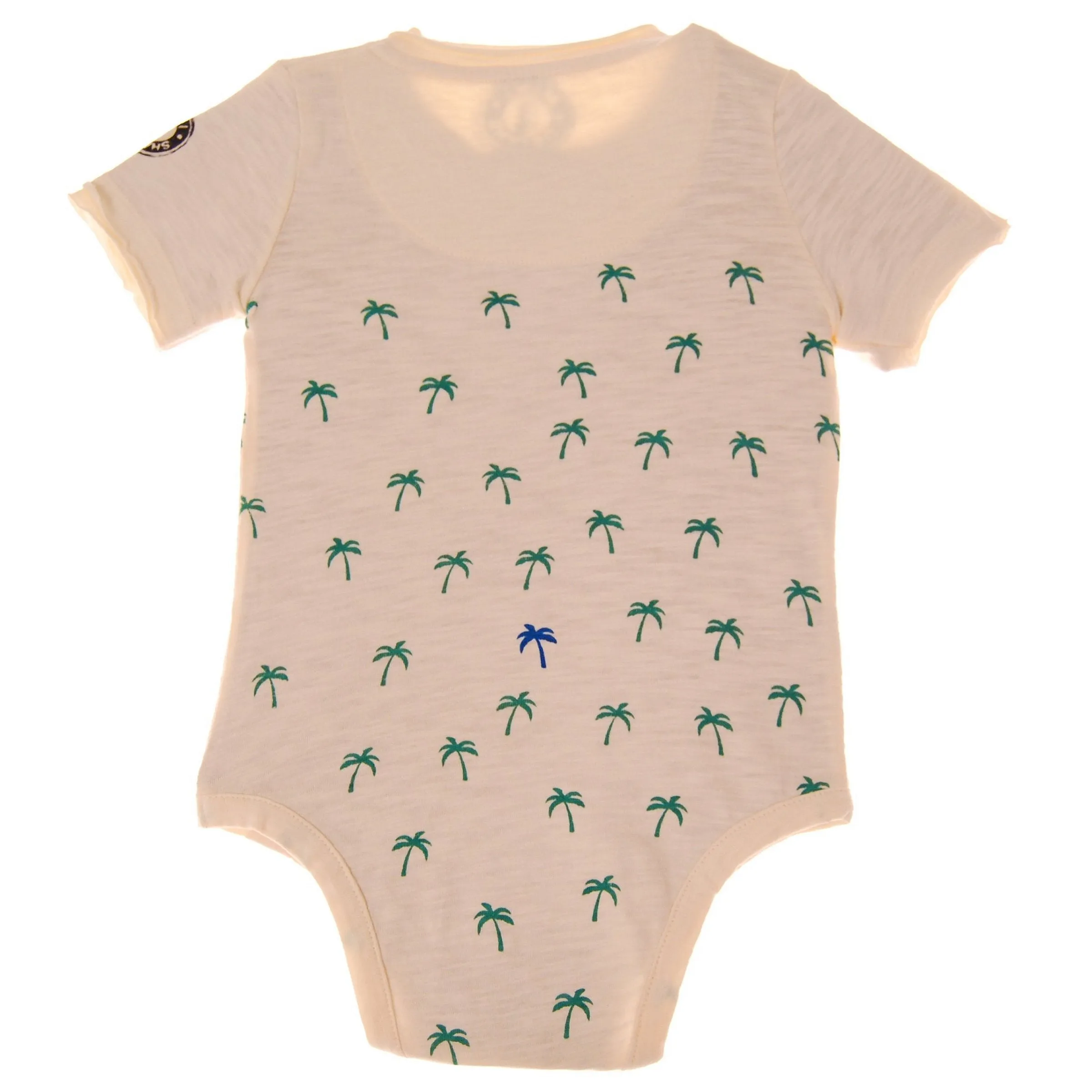 Island Vacation Bodysuit Henley by: Mini Shatsu
