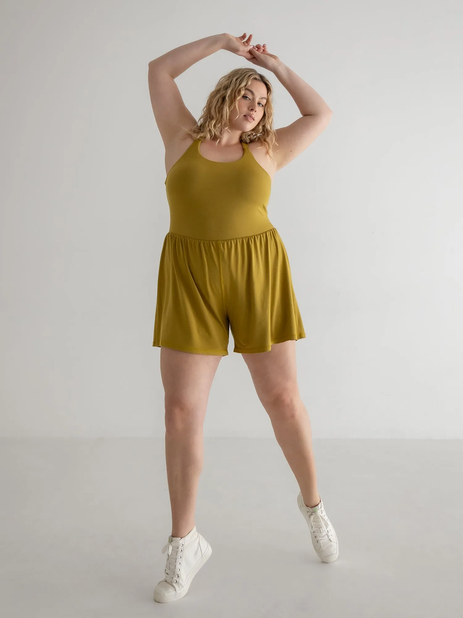 Lila Romper, Chartreuse
