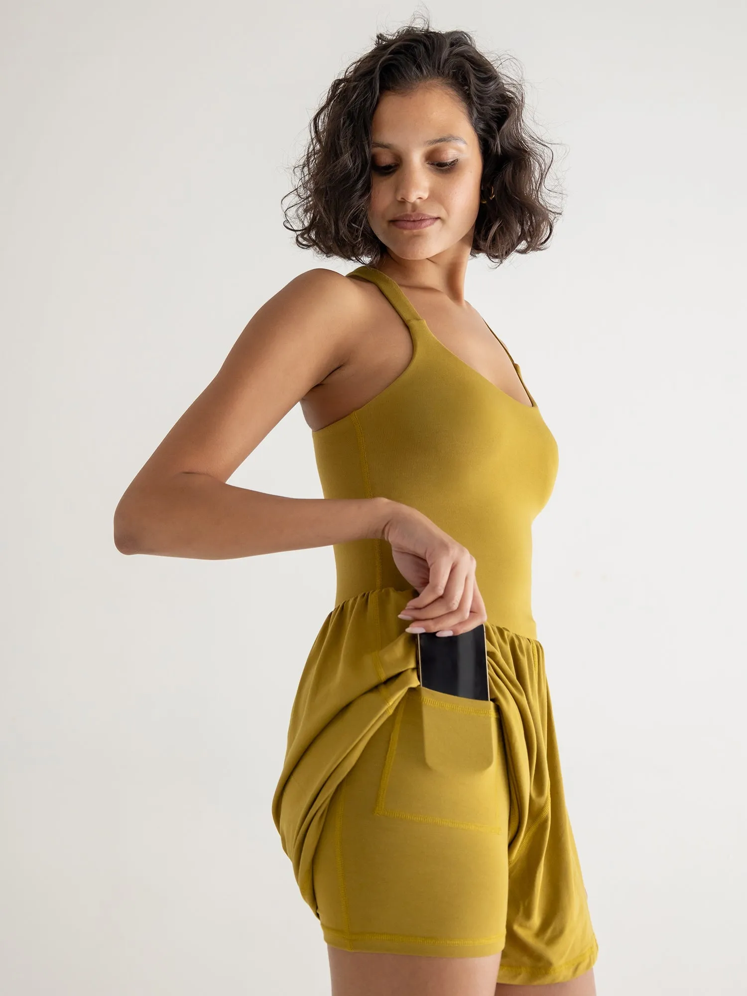 Lila Romper, Chartreuse