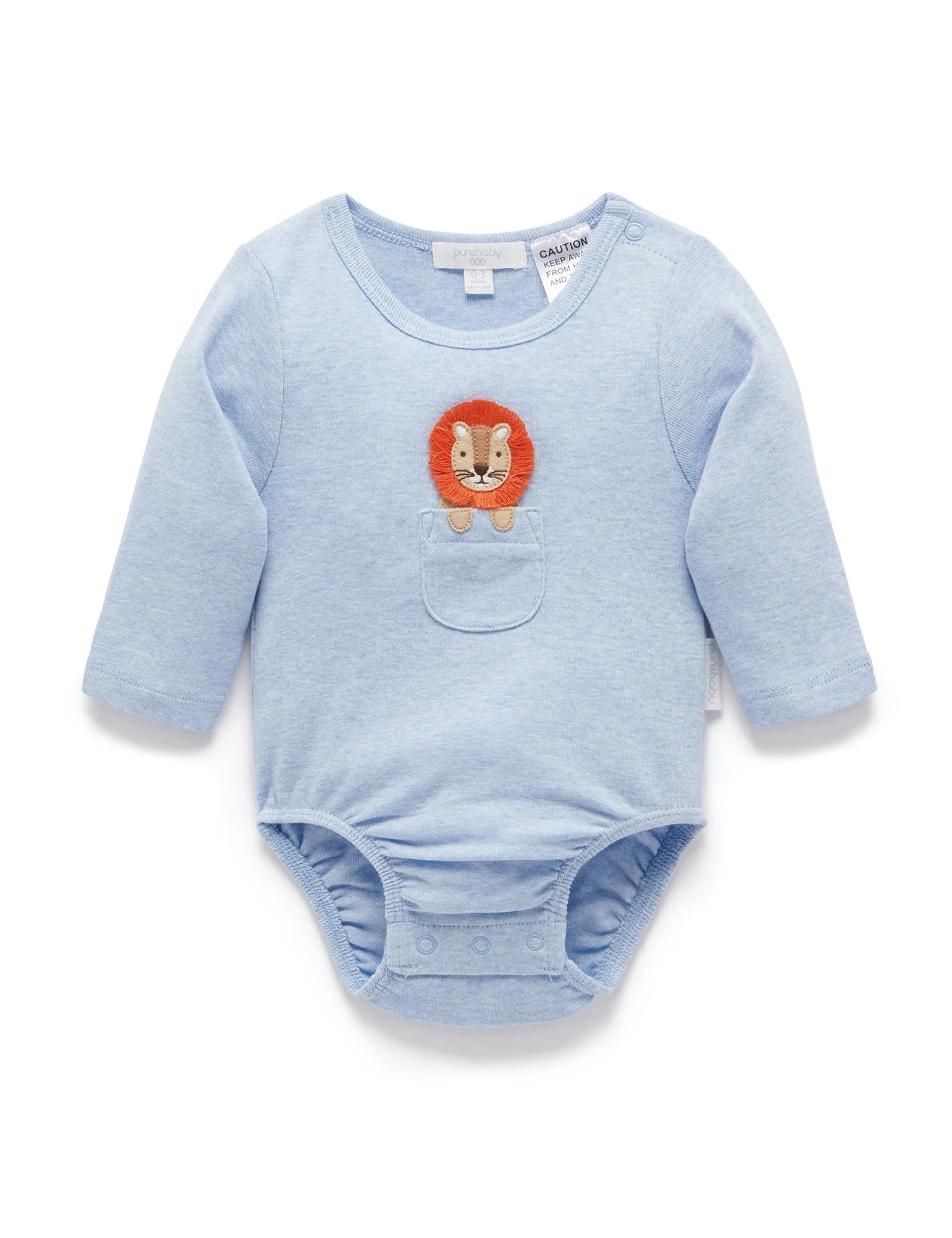 Lion Peekaboo Bodysuit