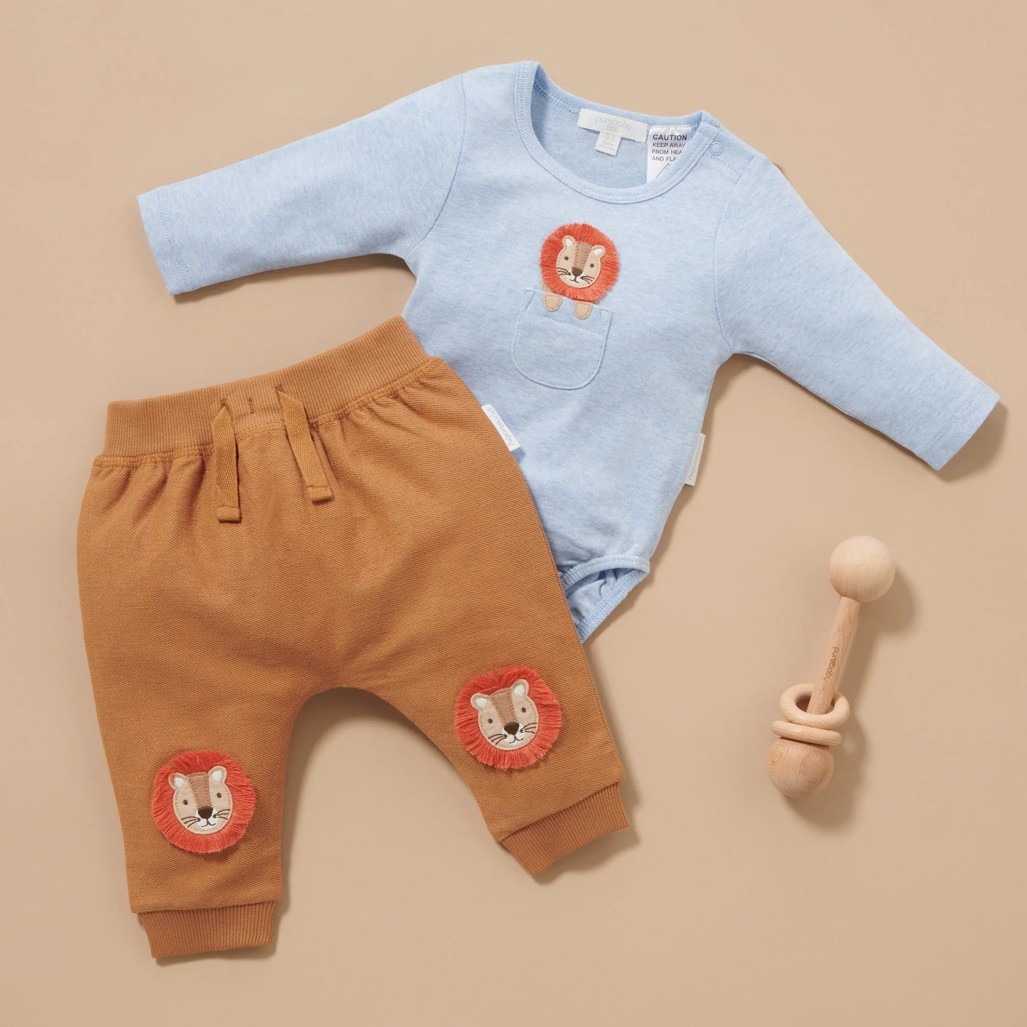 Lion Peekaboo Bodysuit