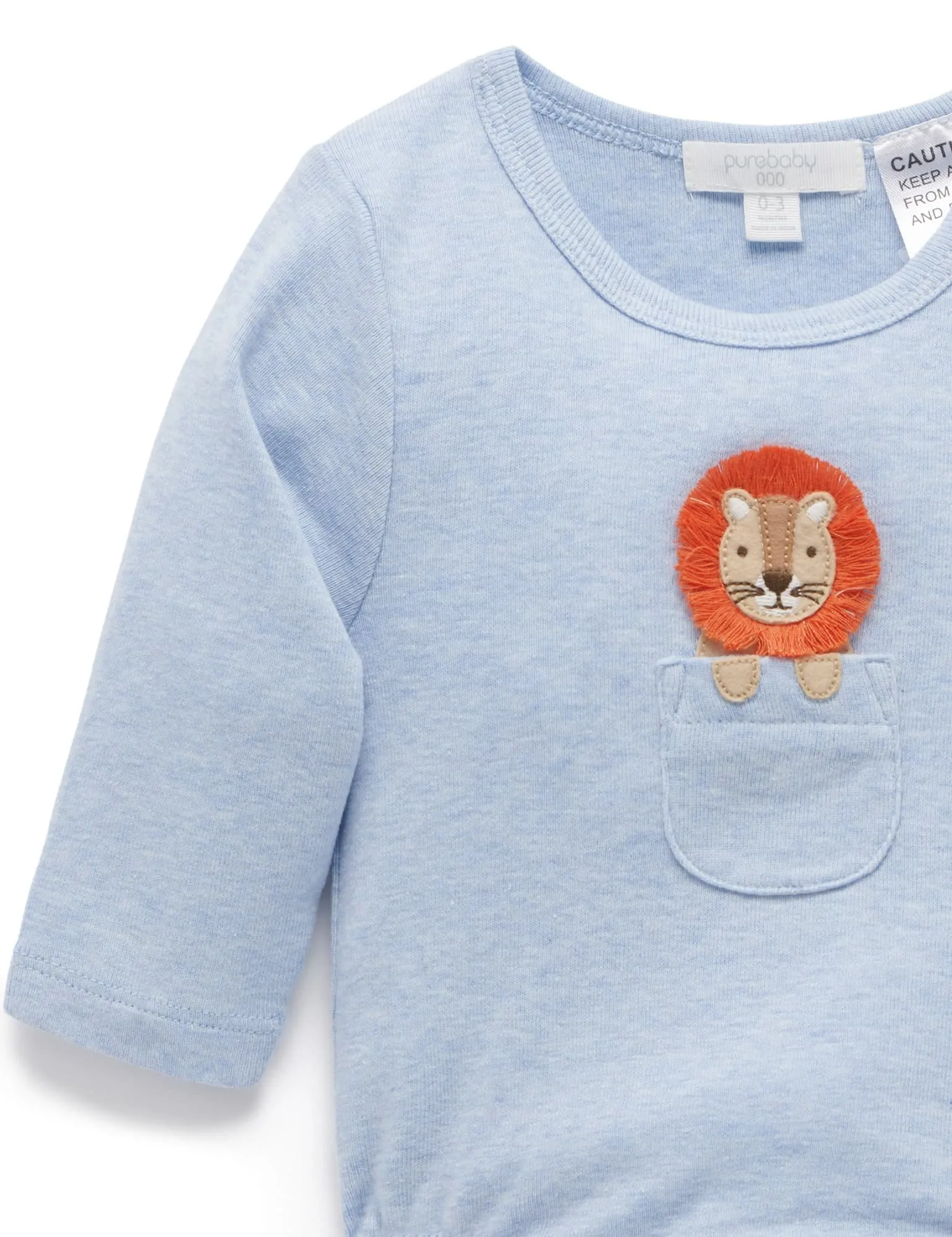 Lion Peekaboo Bodysuit