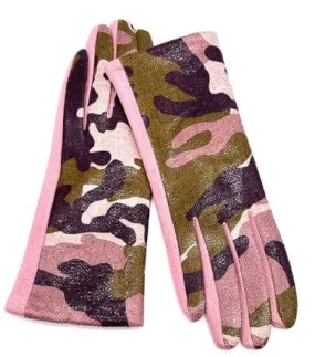 Loowie Camouflage Touch Screen Gloves, Available in 2 Colors
