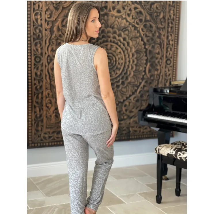 Loungewear Cheetah Print Set