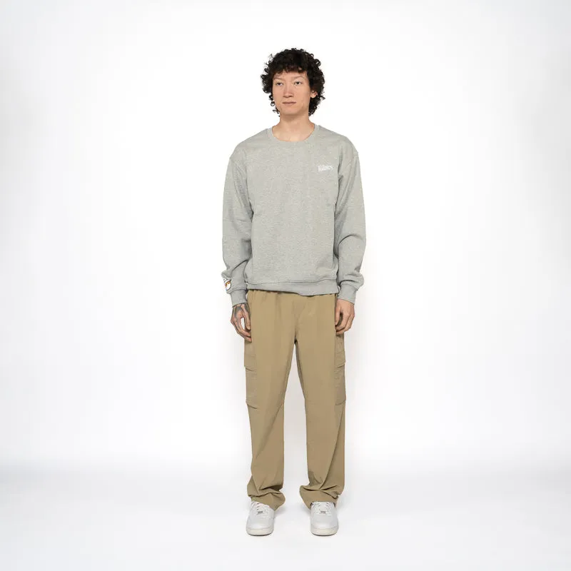 Malbon Golf Crewneck - Heather Grey