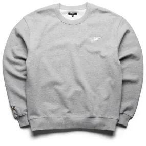 Malbon Golf Crewneck - Heather Grey
