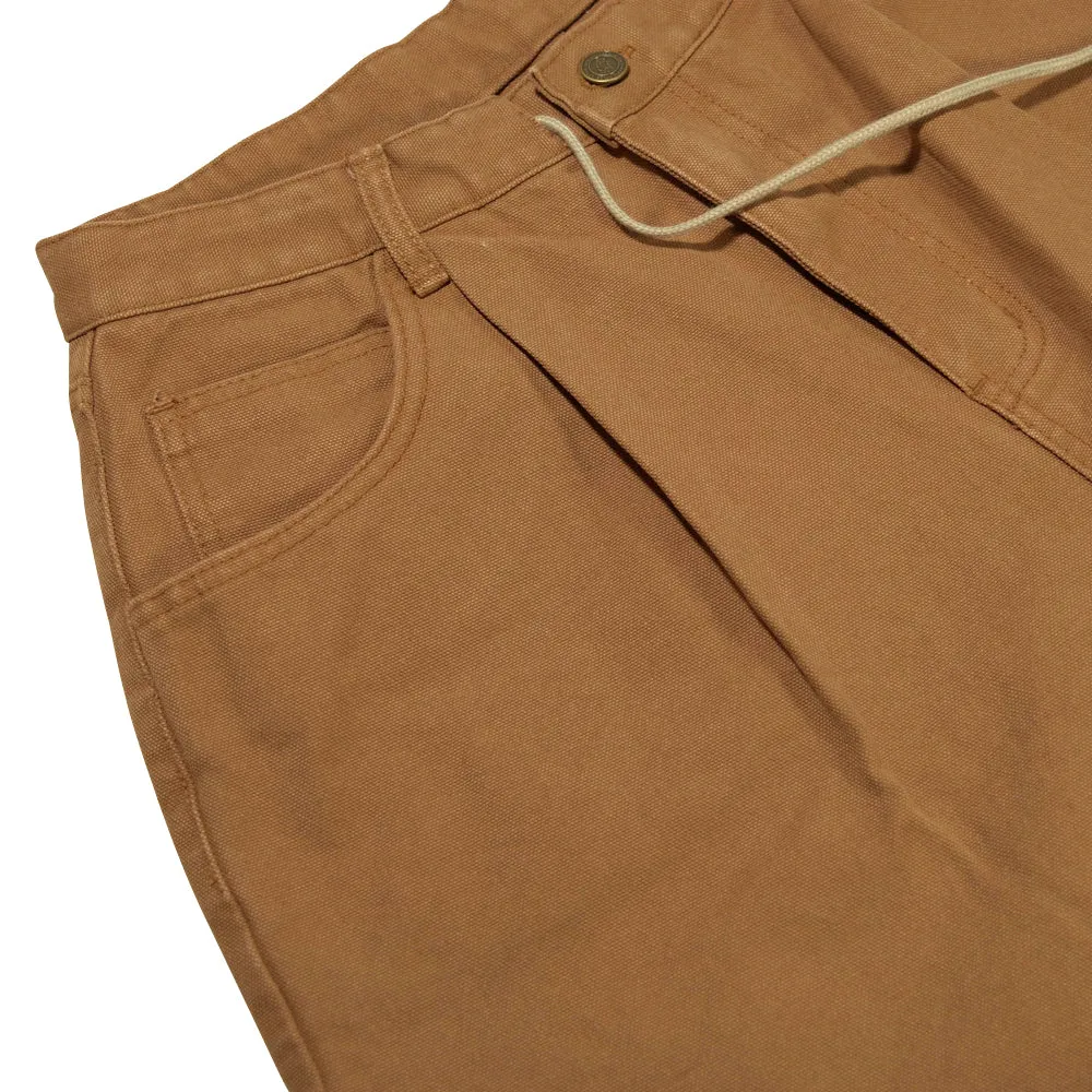 MID90 BAGGY OXFORD PANTS BROWN