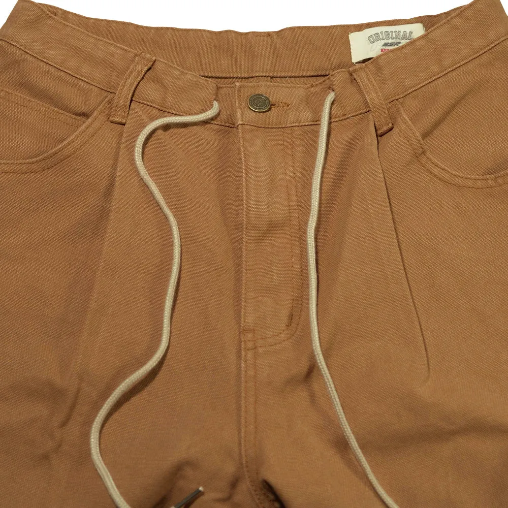 MID90 BAGGY OXFORD PANTS BROWN