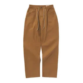 MID90 BAGGY OXFORD PANTS BROWN