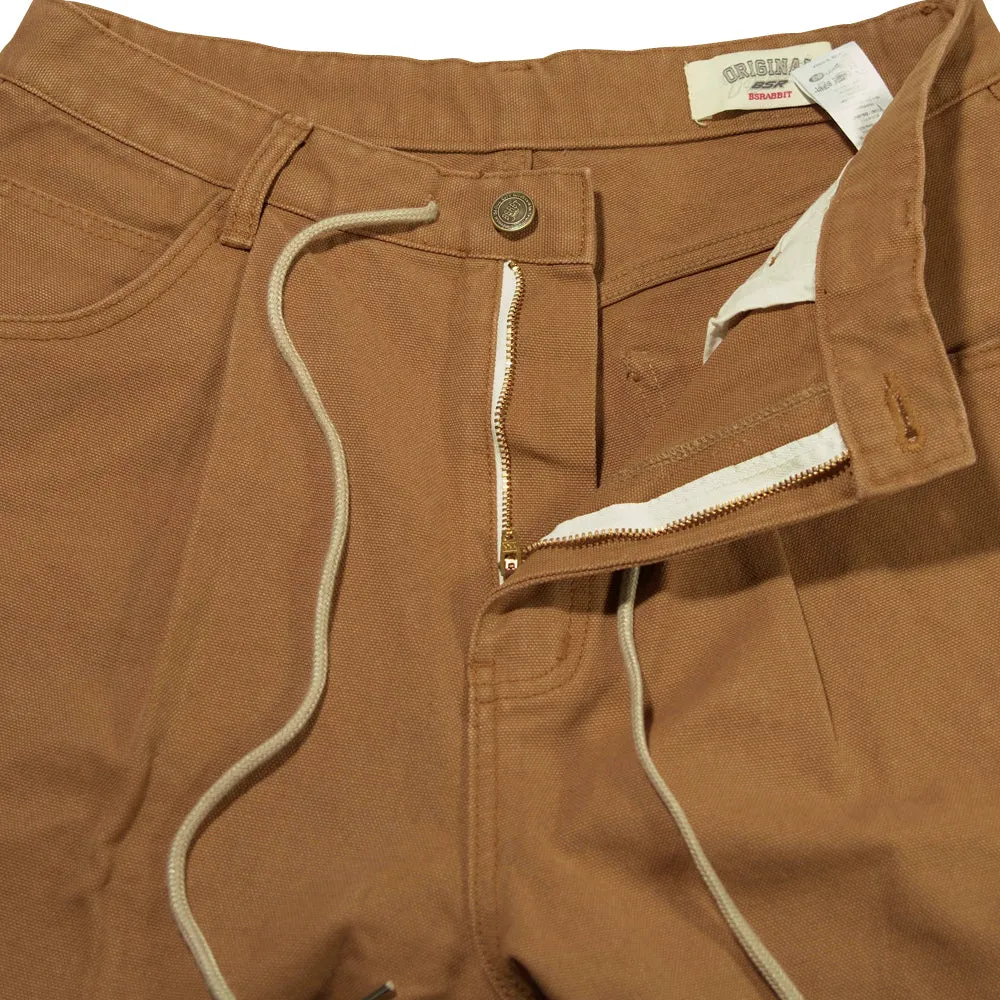 MID90 BAGGY OXFORD PANTS BROWN