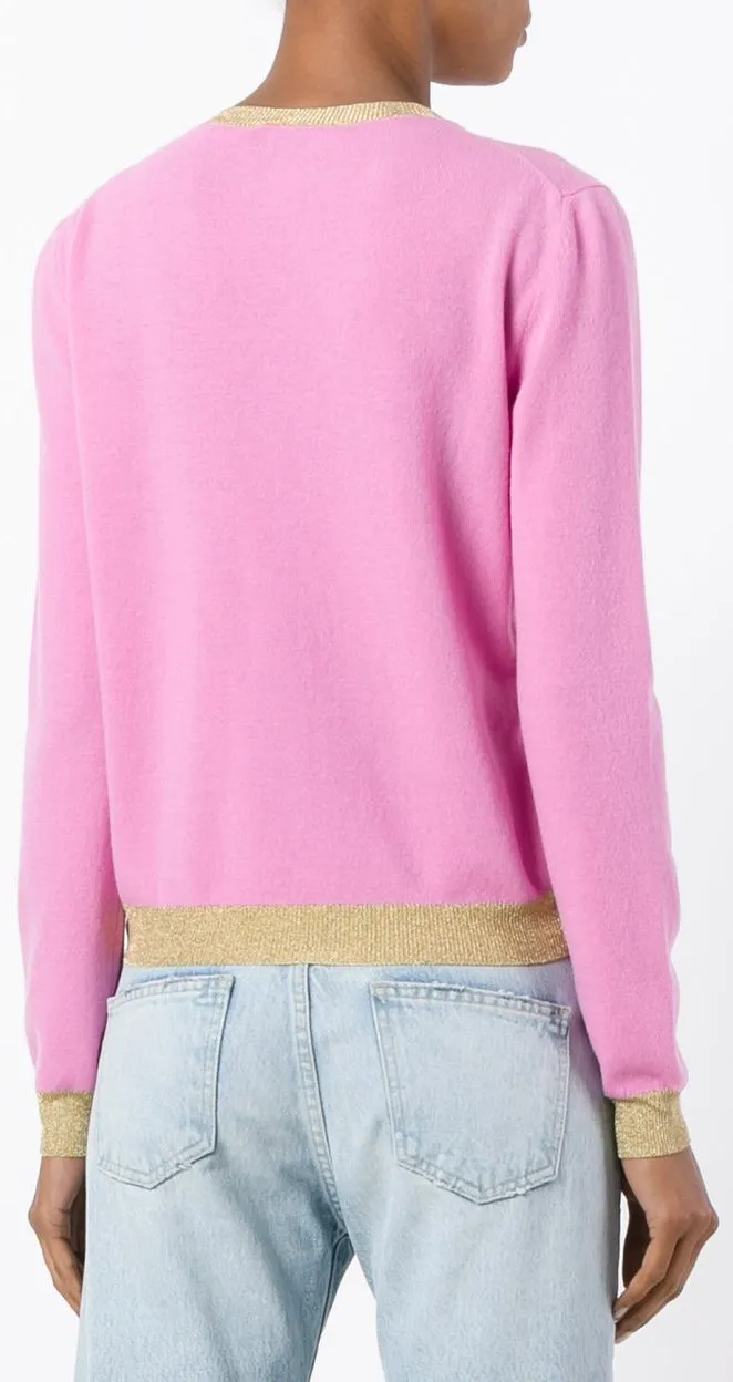 'Modern Future' Sequin Embroidery Sweater