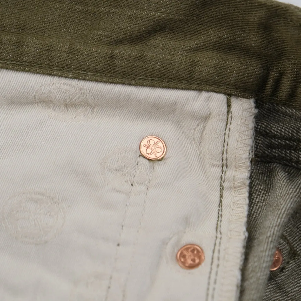 Momotaro 10.5oz. Olive Selvedge Jeans (Narrow Tapered)