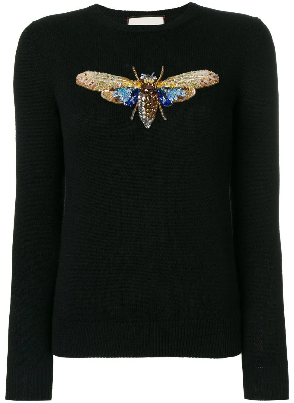 Moth Embroidered Sweater