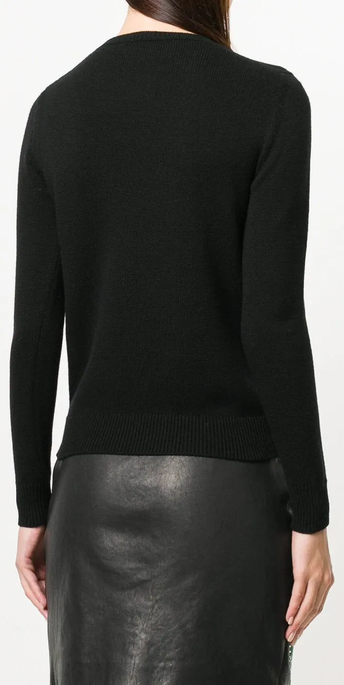Moth Embroidered Sweater