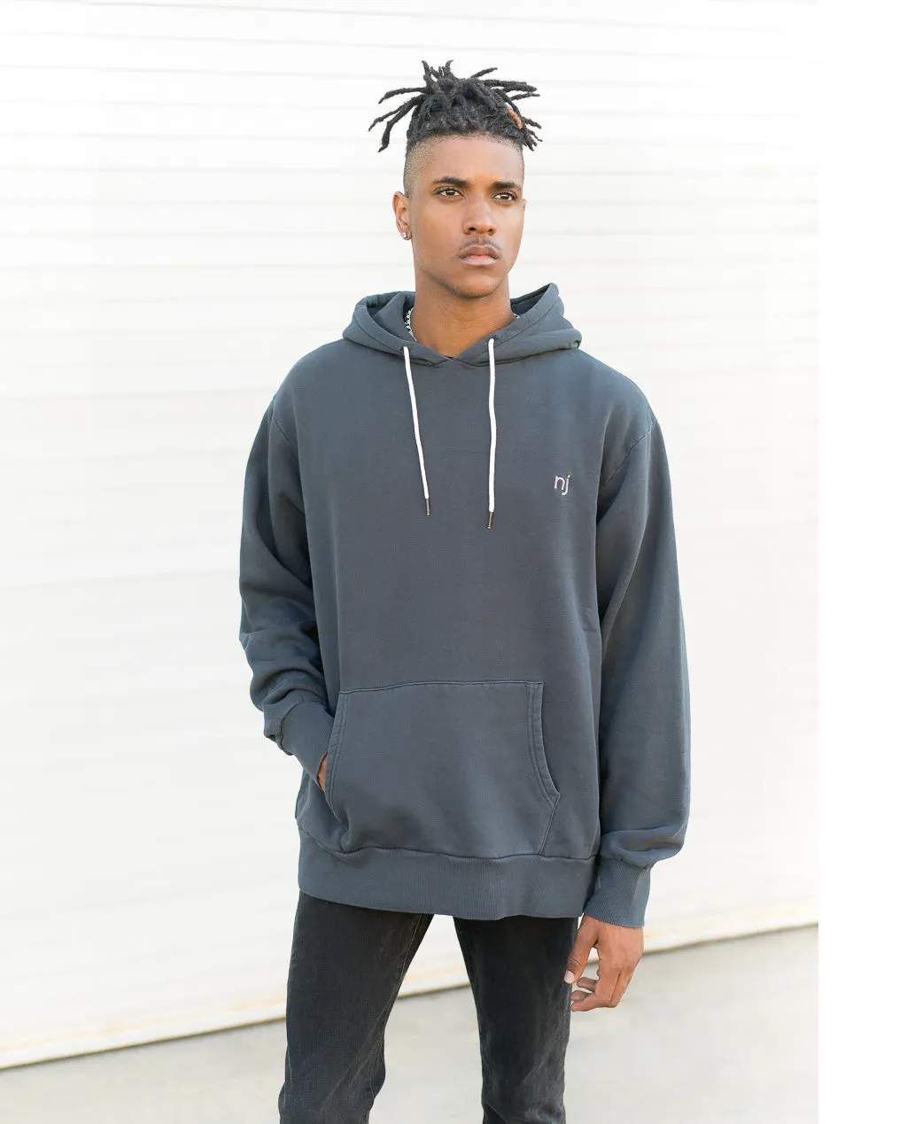 nANA jUDY Authentic Hood Charcoal