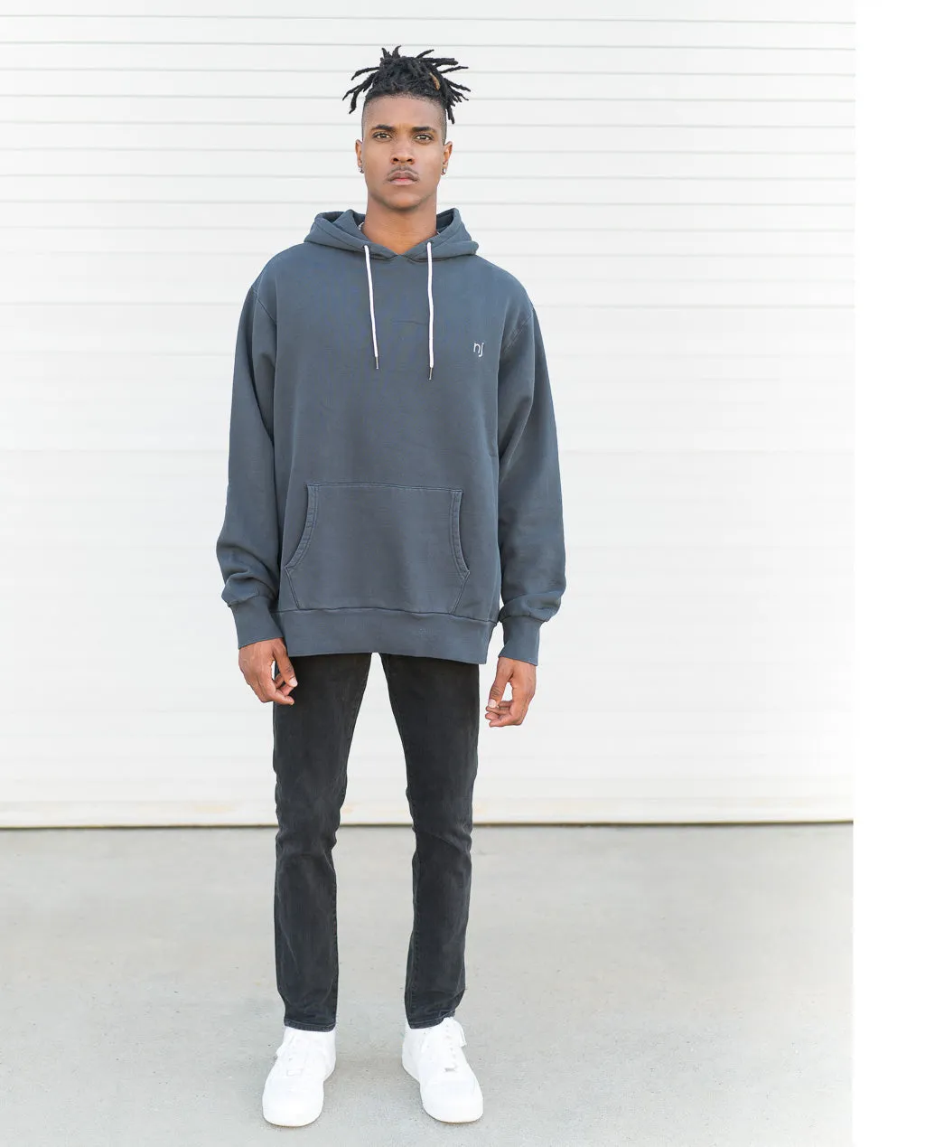 nANA jUDY Authentic Hood Charcoal