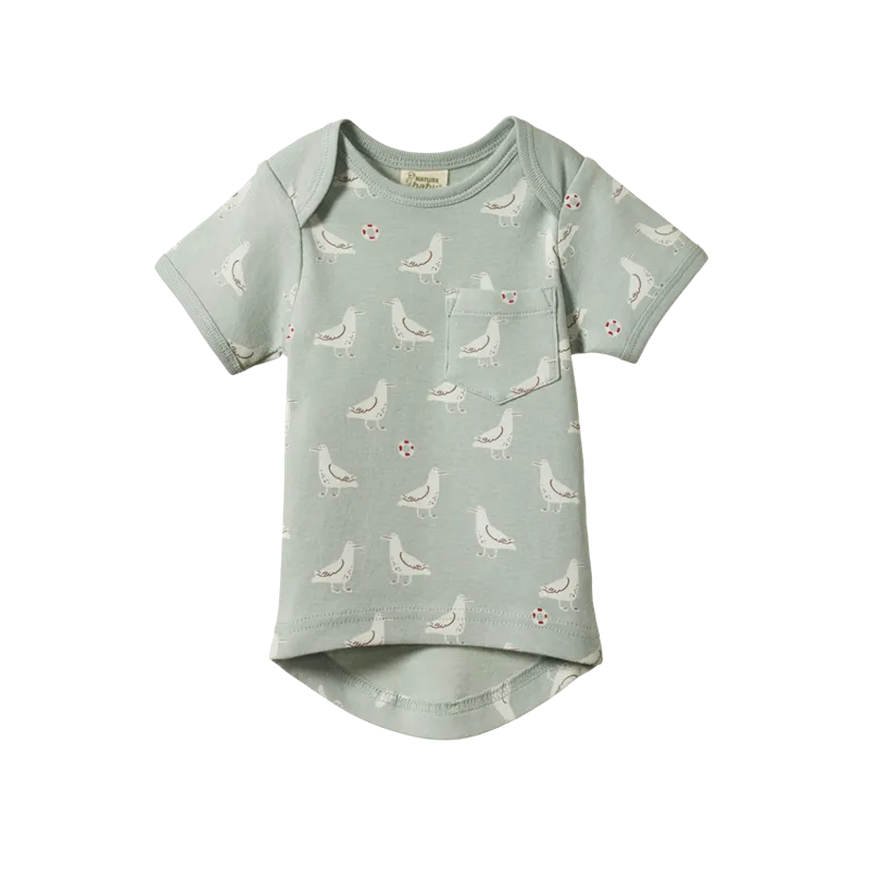 Nature Baby - Short Sleeve Pocket Tee - Albie