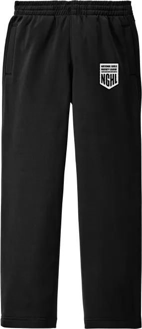 NGHL Youth Sport-Wick Fleece Pant