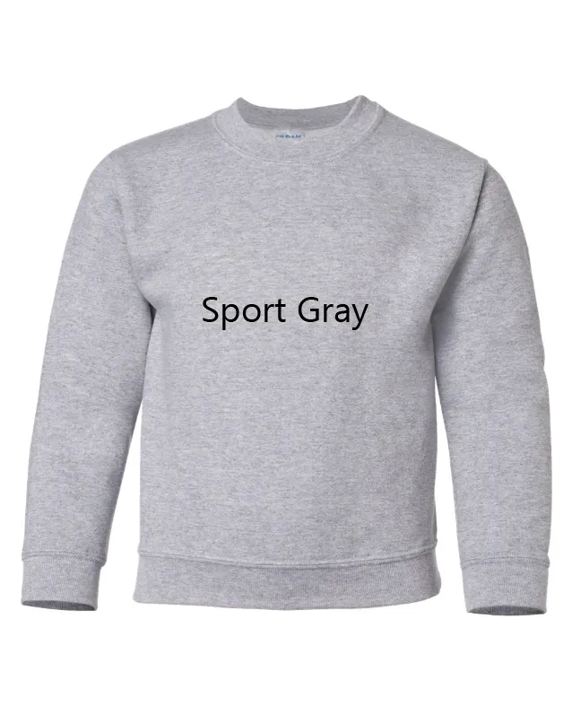 Nike Stitch Embroidered YOUTH Sweatshirt Kids Boy Girl Unisex Crewneck