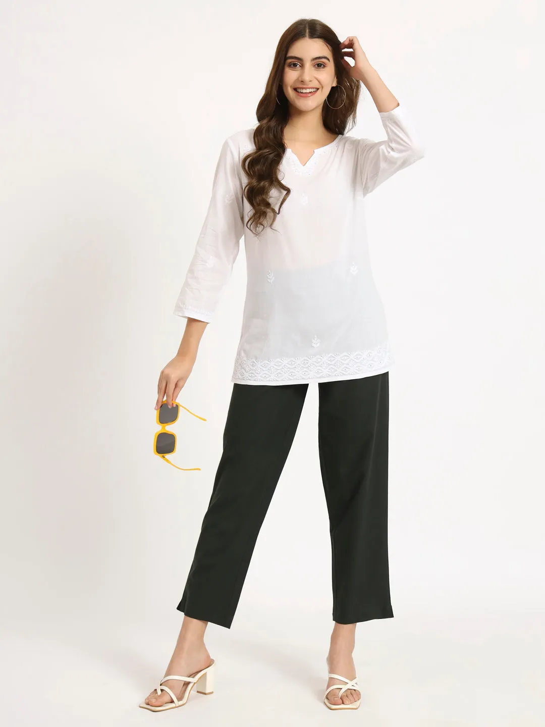 Olive Green Cotton Pant