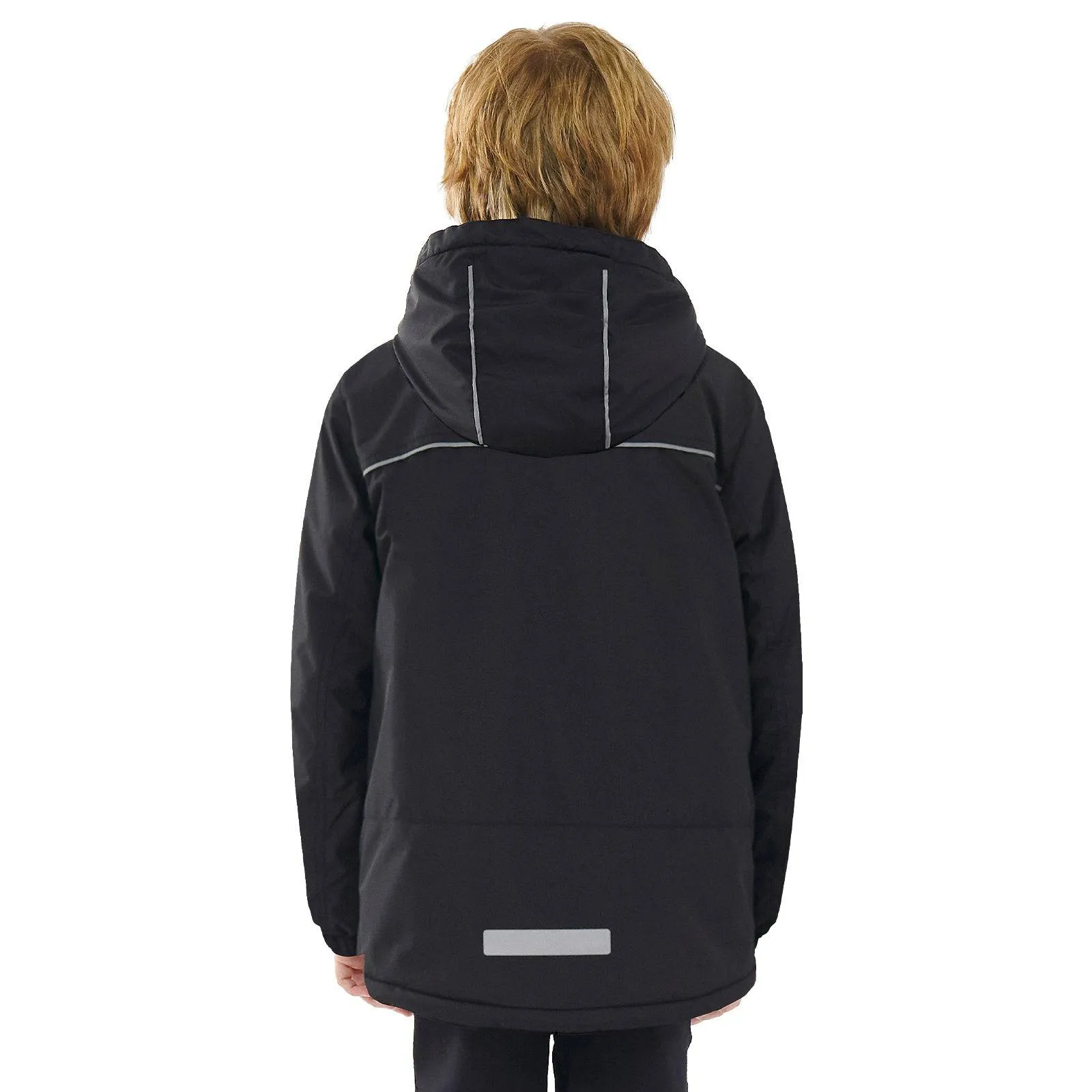PAMLULU Kids Thick Fleece Lined Hooded Snowboarding Ski Jackets