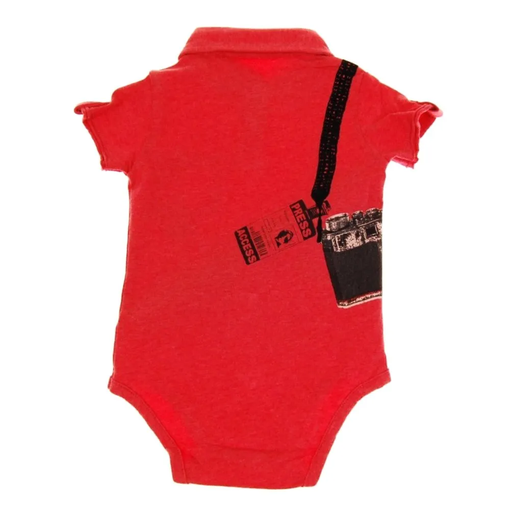 Paparazzi Polo Bodysuit by: Mini Shatsu