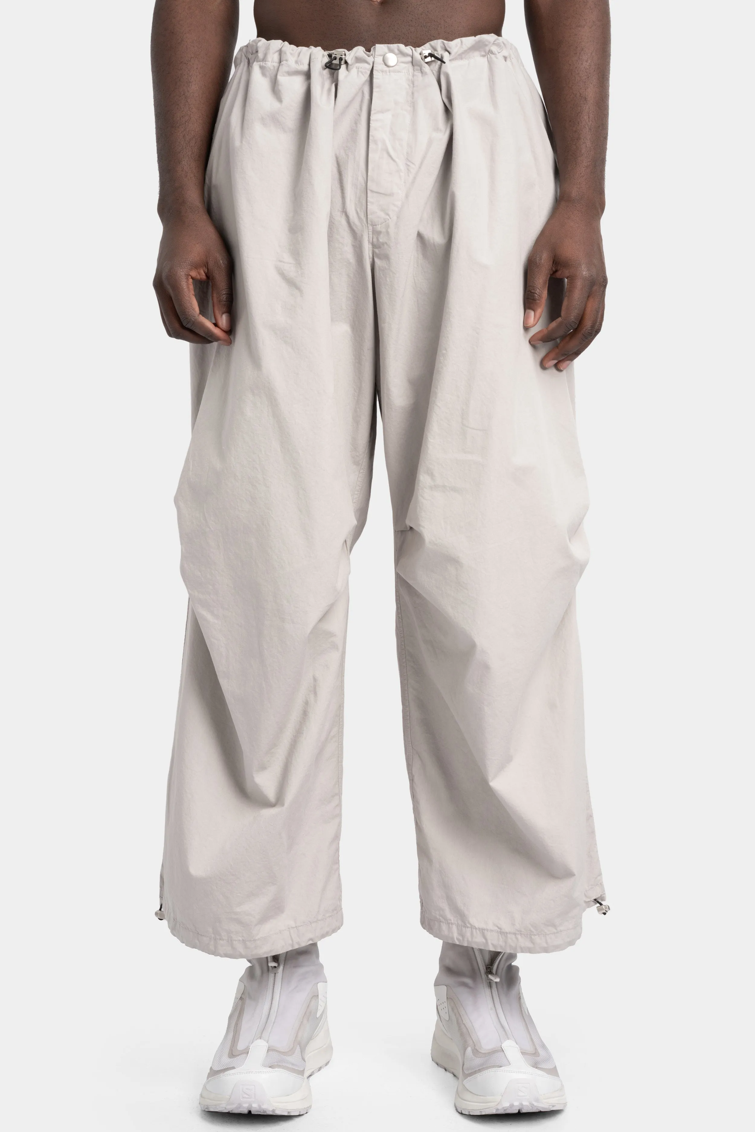 Parachute pants, Light grey