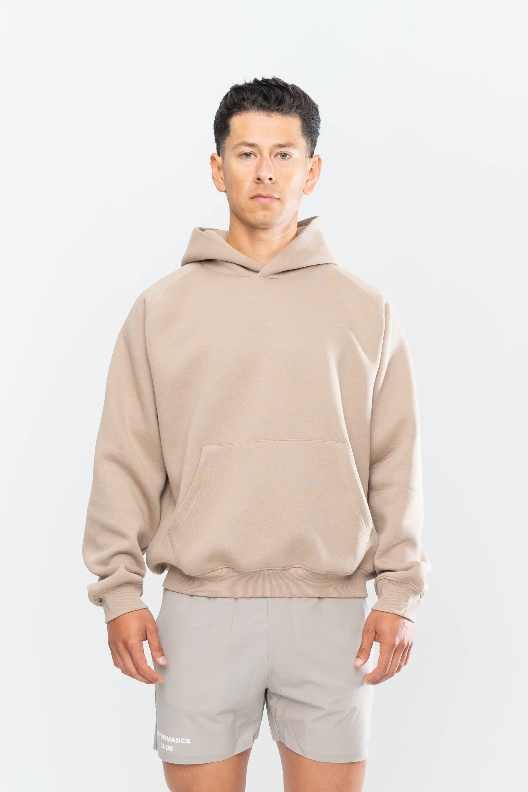 PERFORMANCE CLUB HOODIE - TAUPE