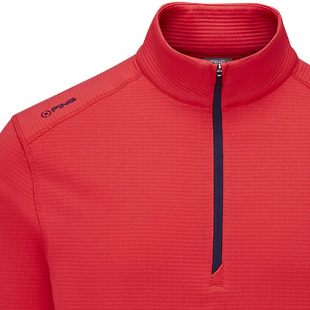 Ping Edwin 1/2 Zip Pullover - Poppy
