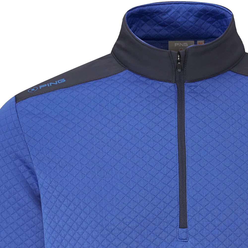 Ping Marshall 1/2 Zip Pullover - North Sea/Navy