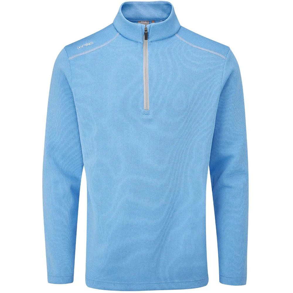 Ping Ramsey 1/2 Zip SensorWarm Pullover - Infinity Blue Marl