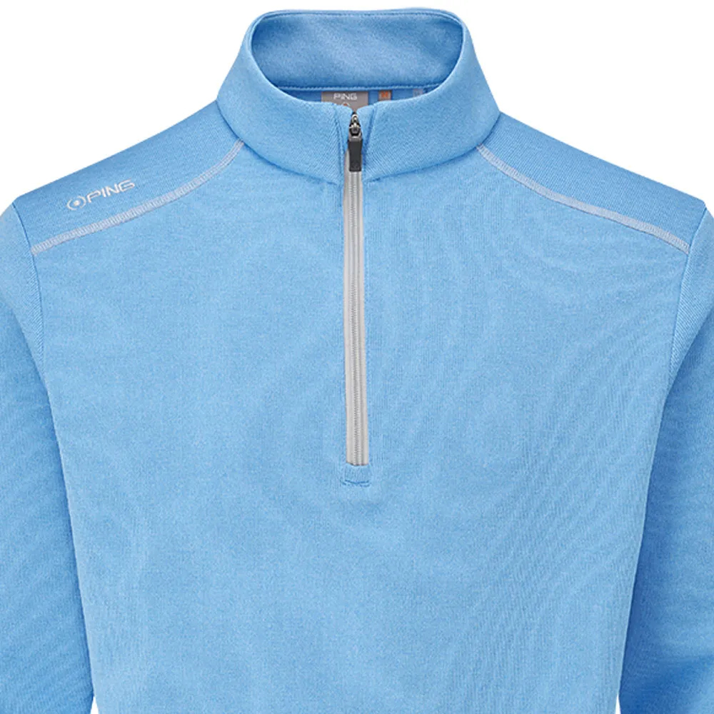 Ping Ramsey 1/2 Zip SensorWarm Pullover - Infinity Blue Marl
