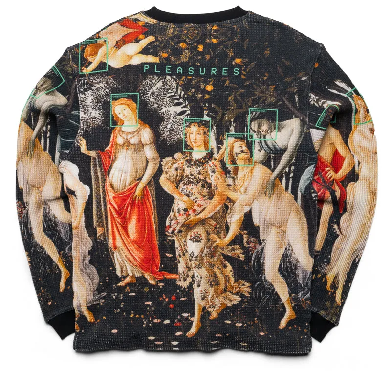 Pleasures Facial Thermal L/S - Black