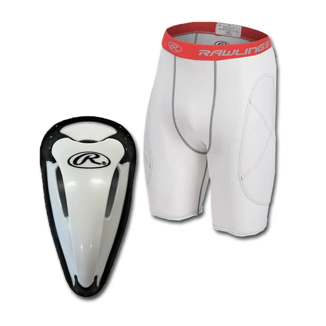 Rawlings Slider Short with Protective Cup - Adult