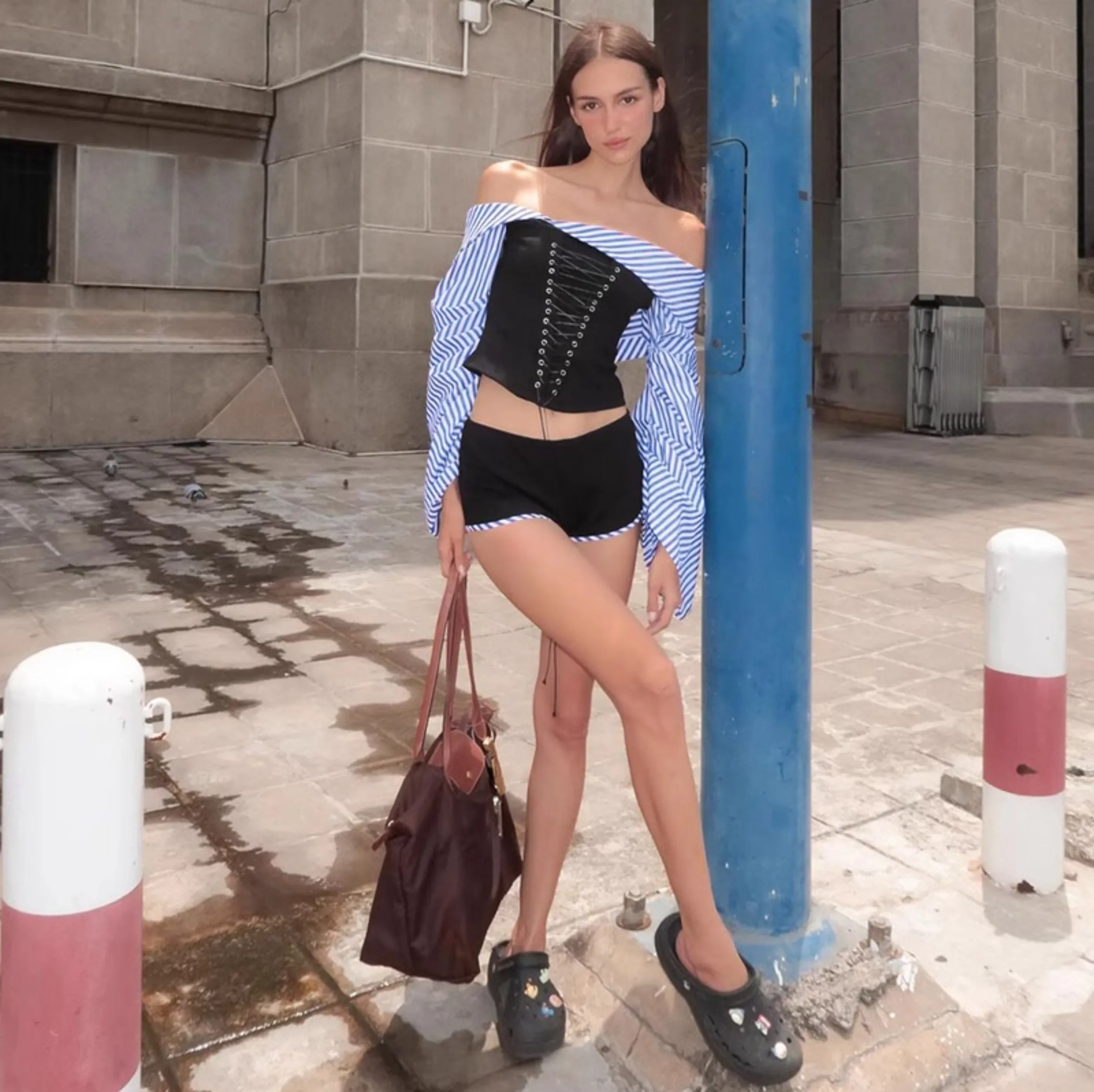 Rocio Striped Two-Piece Set