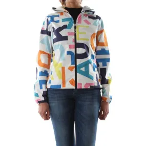SAVE THE DUCK - THEIA Hooded Jacket with Funky Letters