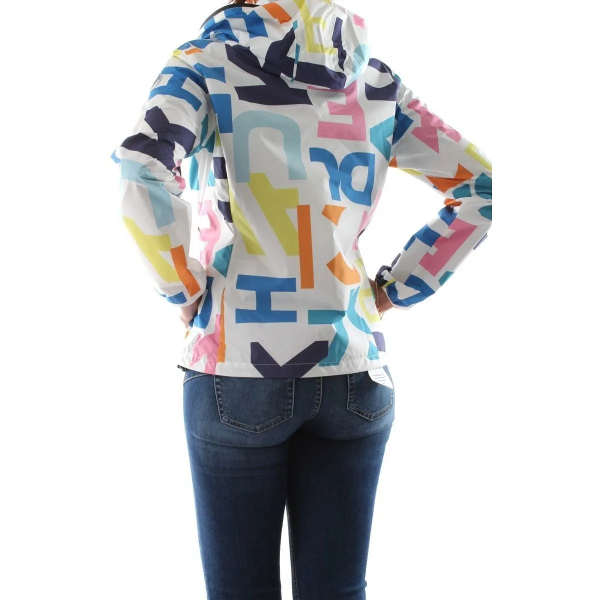 SAVE THE DUCK - THEIA Hooded Jacket with Funky Letters
