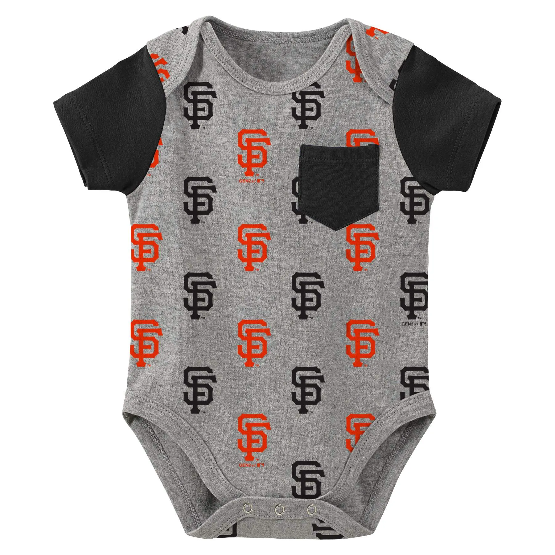 SF Giants 2 Pack Creeper Set