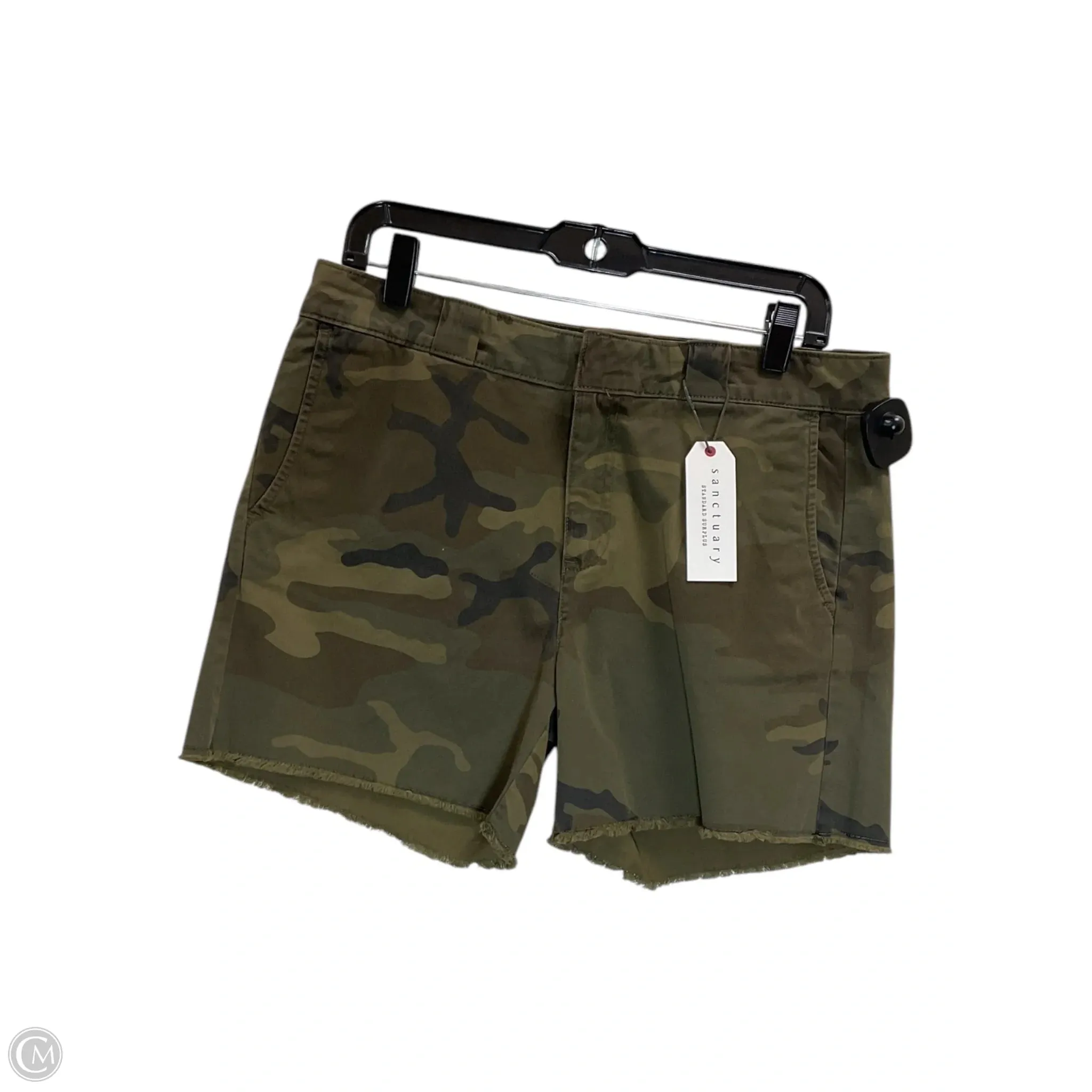 Shorts By Sanctuary In Camouflage Print, Size: 8
