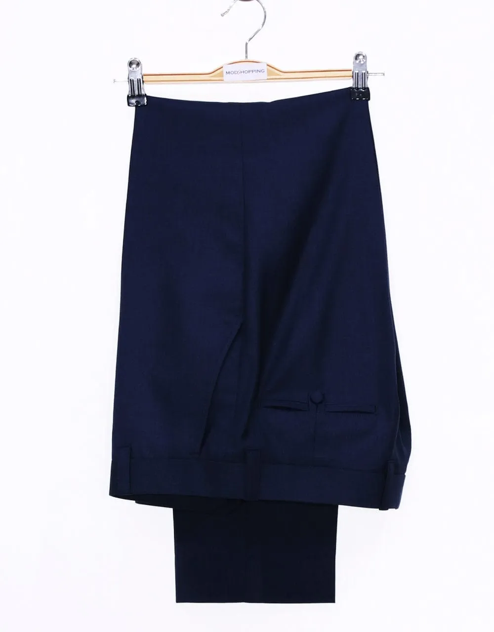 Suit Package | Tailored 60s Style Dark Navy Blue Mod Suit