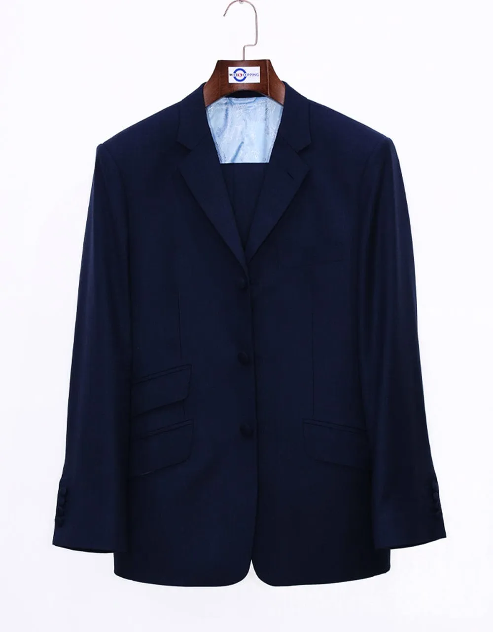 Suit Package | Tailored 60s Style Dark Navy Blue Mod Suit