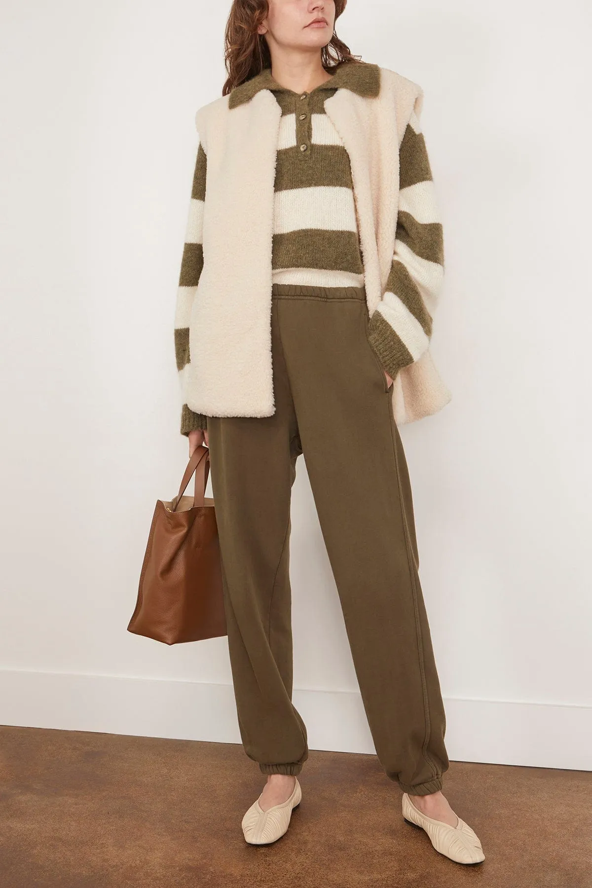 Thea Vest in Cream