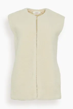 Thea Vest in Cream